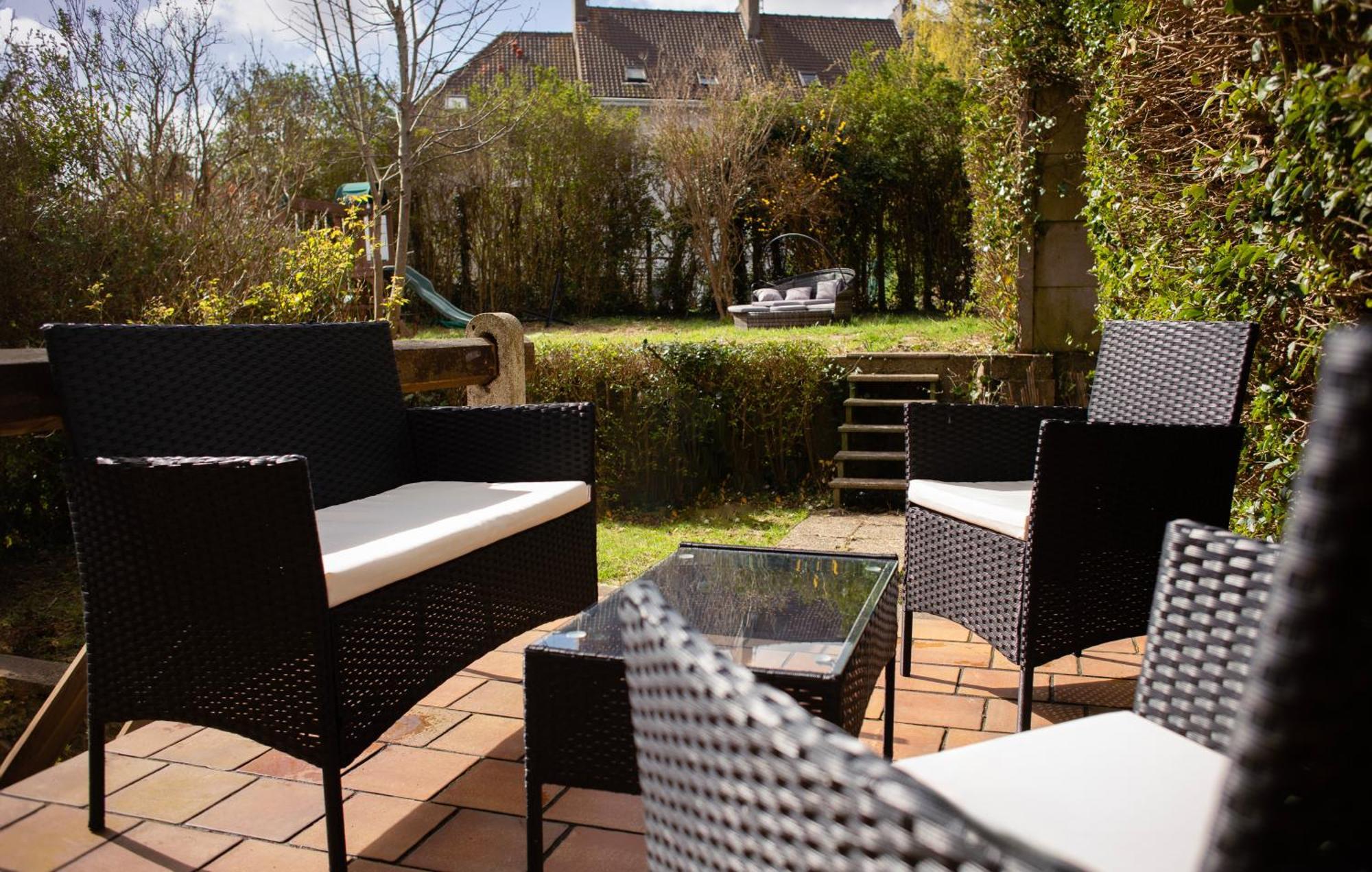 Spa , Jardin 250M2 Et Appartement Cosy De 60 M2 Au Centre Boulogne-sur-Mer Exterior photo