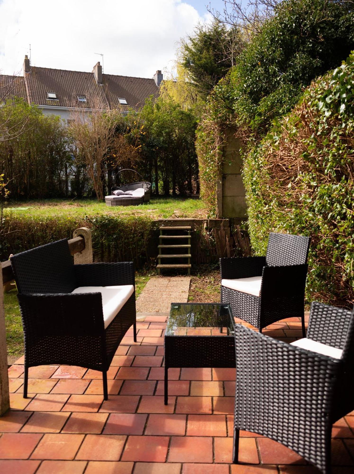 Spa , Jardin 250M2 Et Appartement Cosy De 60 M2 Au Centre Boulogne-sur-Mer Exterior photo